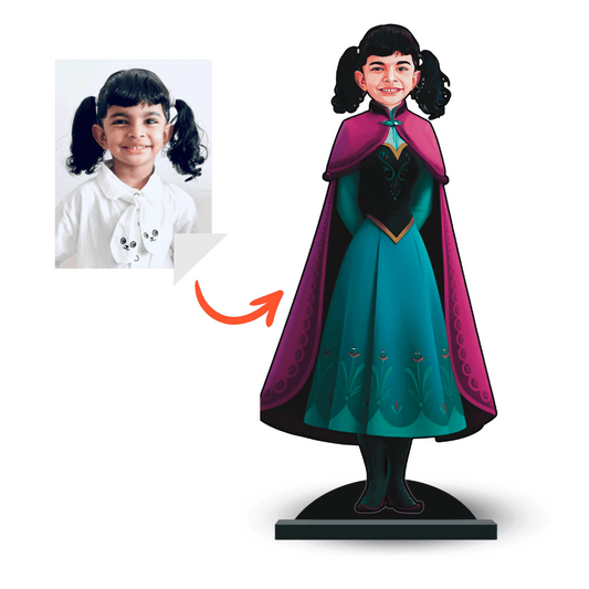 Personalised Superhero Anna Frozen