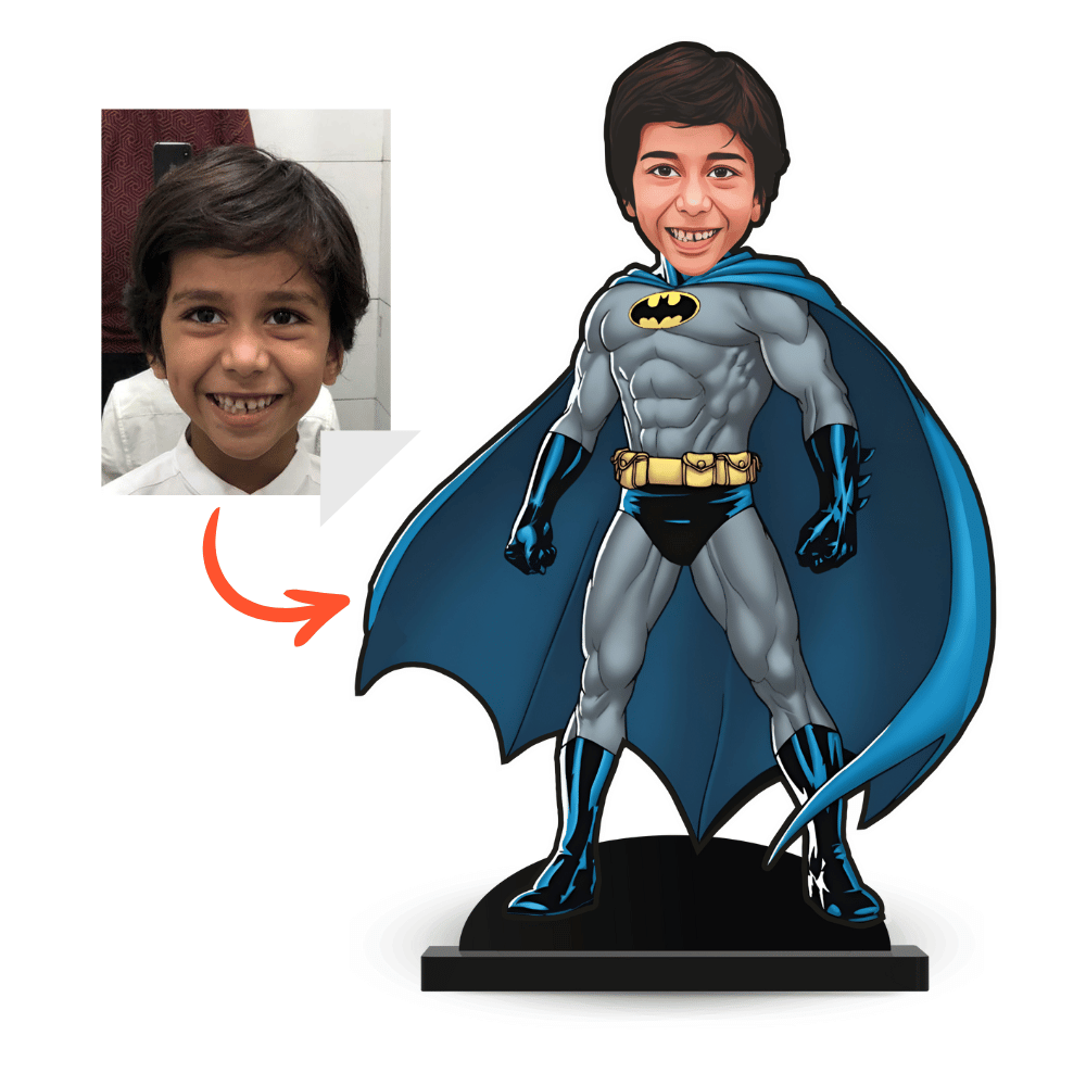 Personalised Superhero Minify Batman