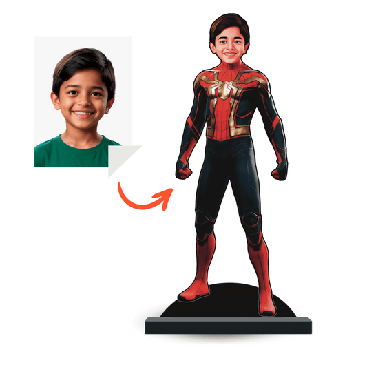 Personalised Superhero Minify Iron Spider Man