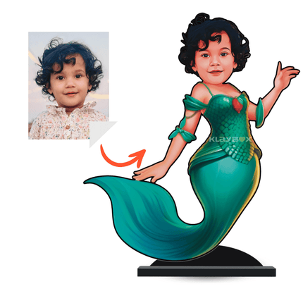 Superhero minify little mermaid