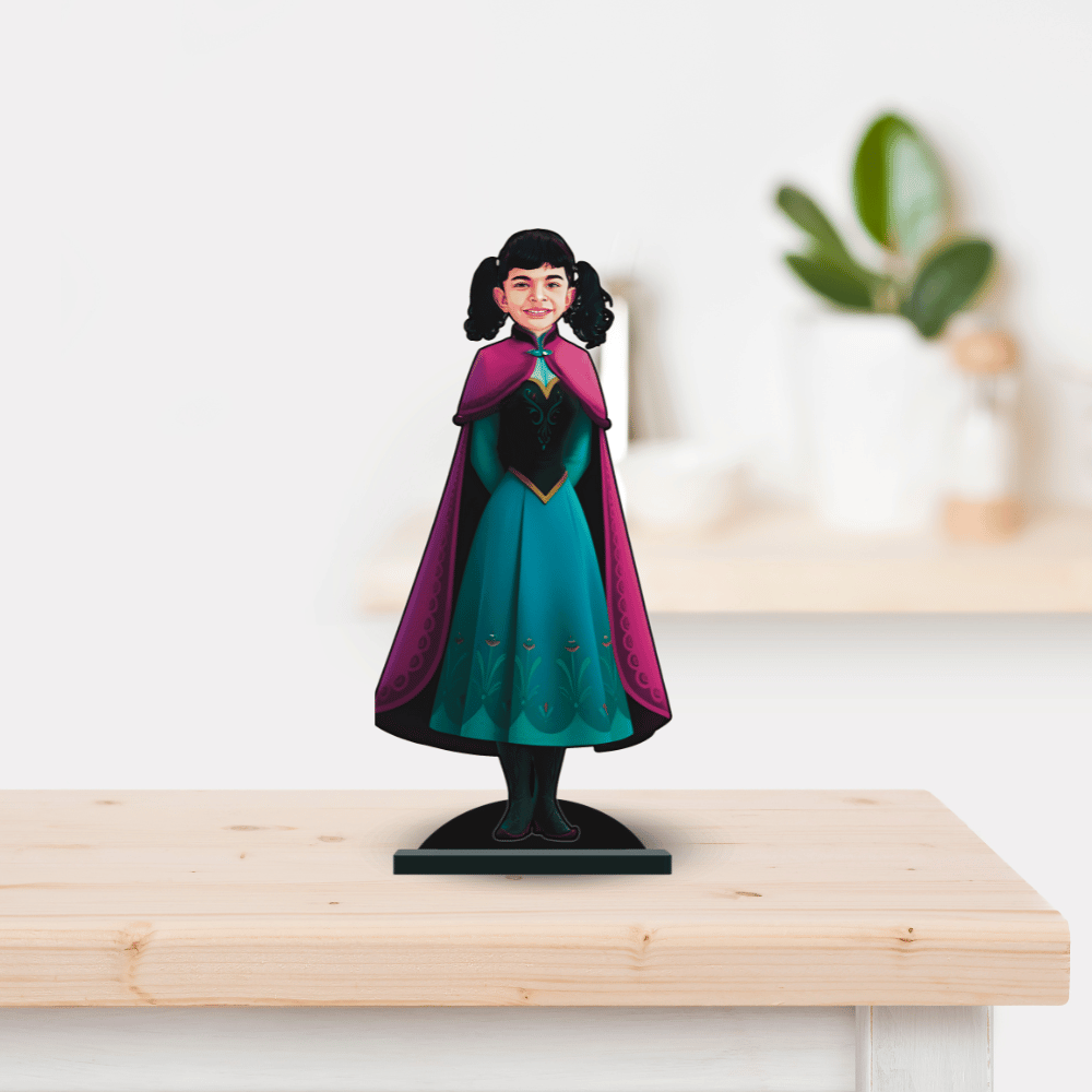 Personalised Superhero Anna Frozen