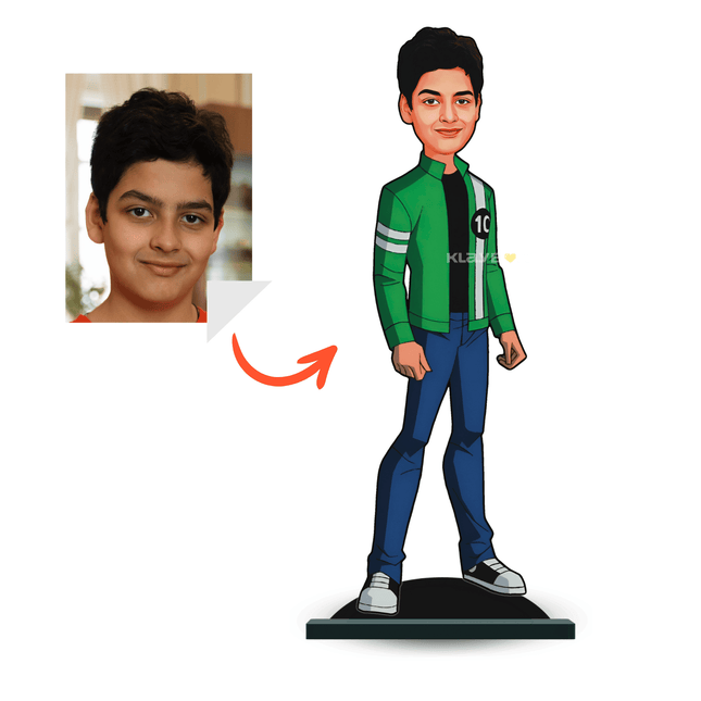 Personalised Superhero Ben 10 Pose 2