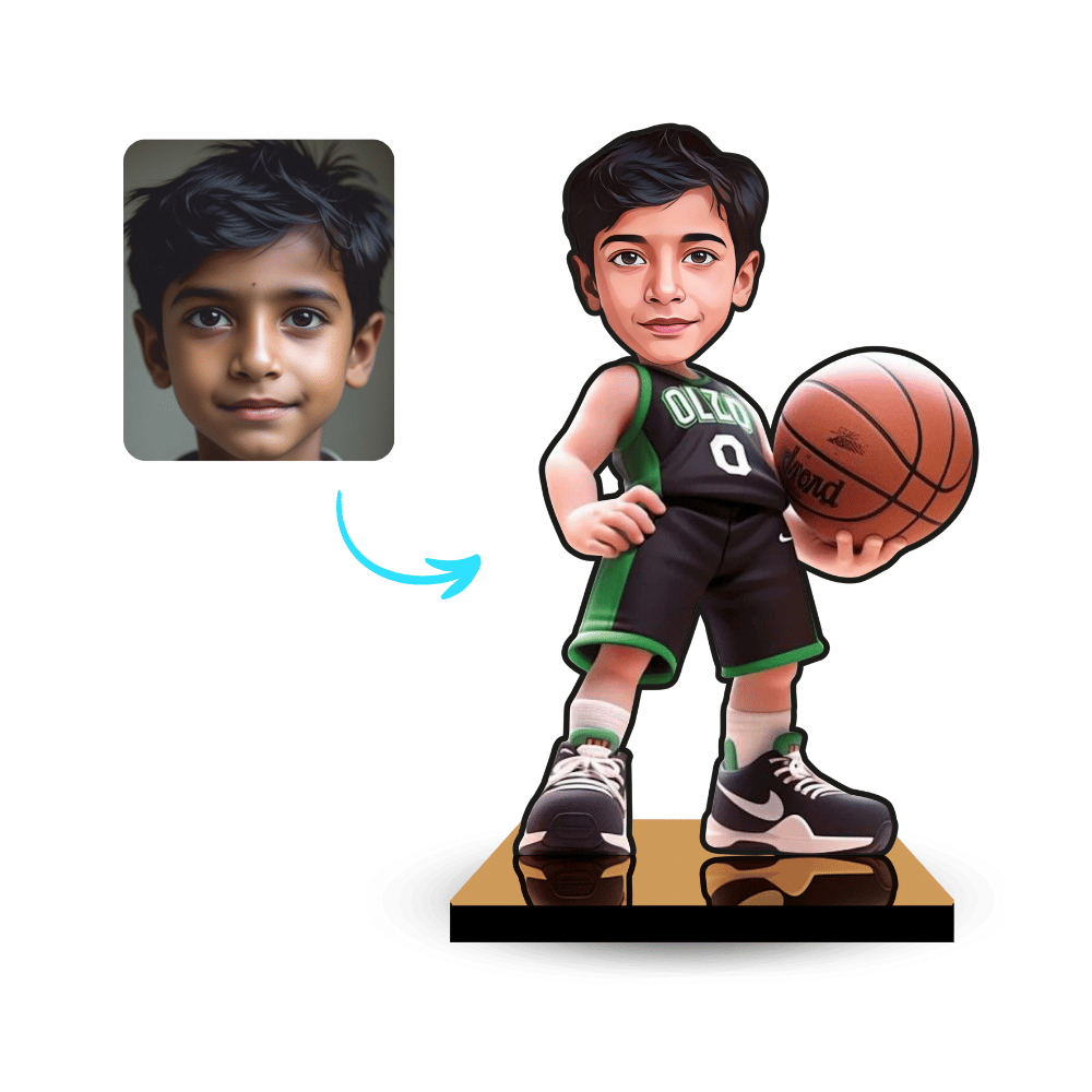 Basketball player Desire Personalized Minify