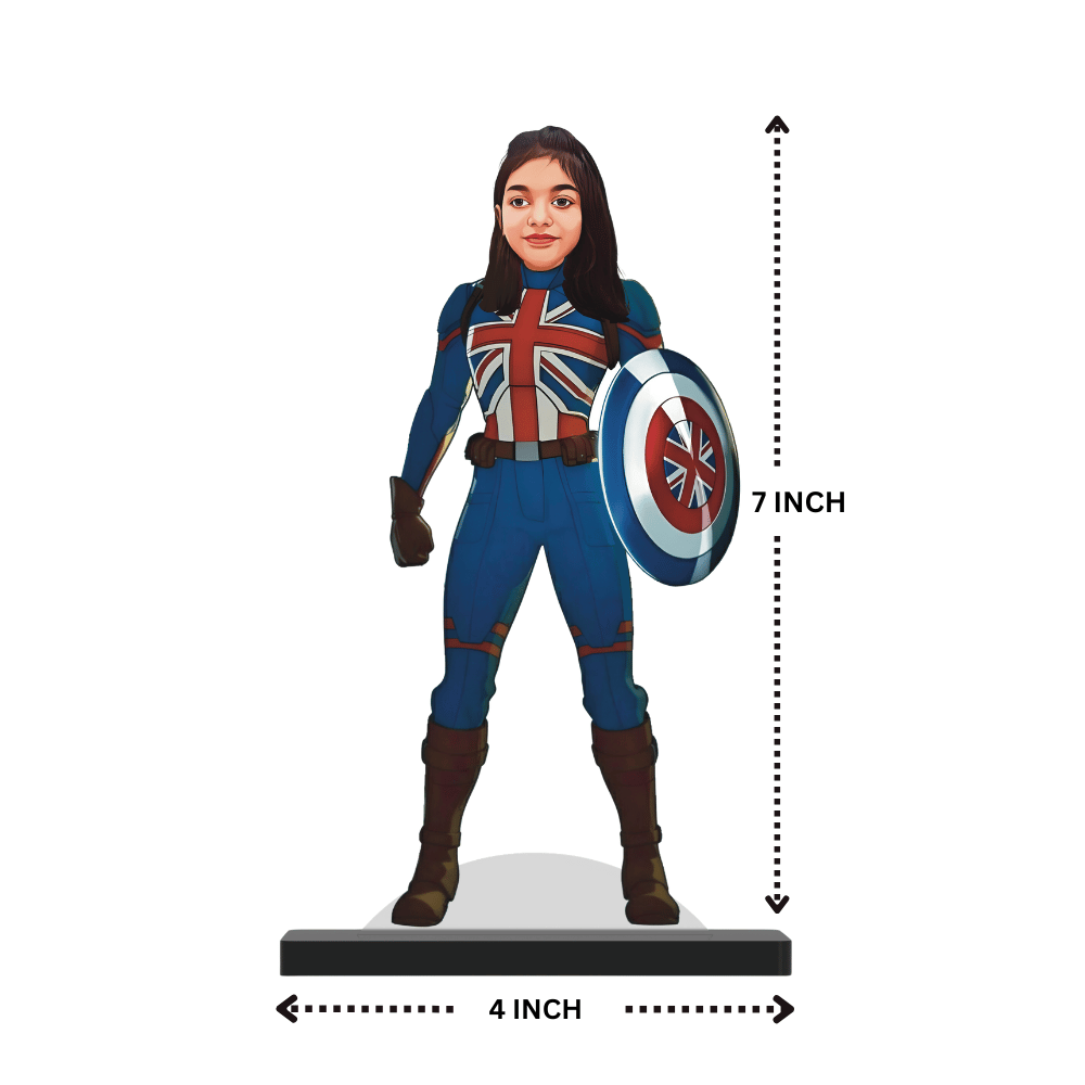 Superhero minify Lady Captain America