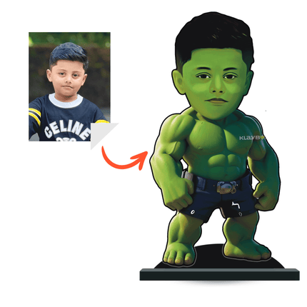 Superhero minify Hulk Kid