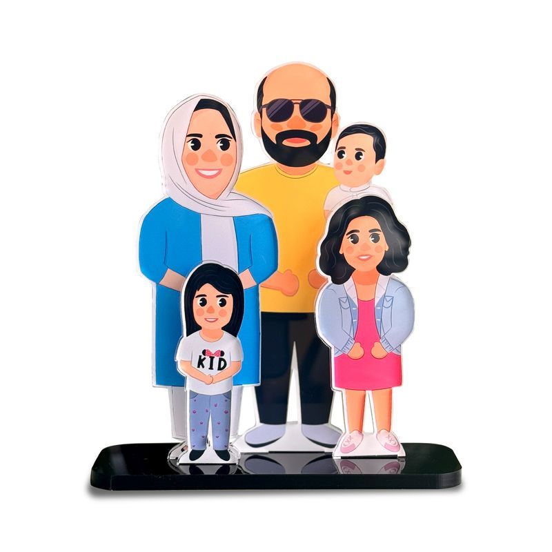 Family Minify Art | 4+1