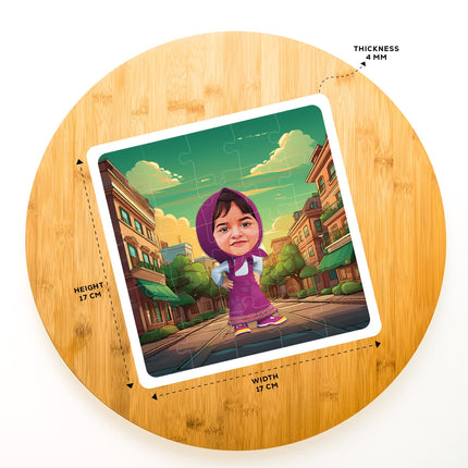Masha Superhero Puzzle