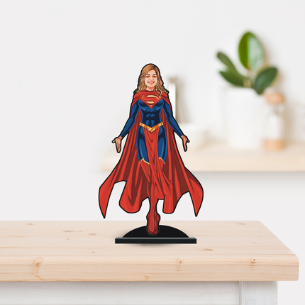 Superhero minify Super Women Straight Pose