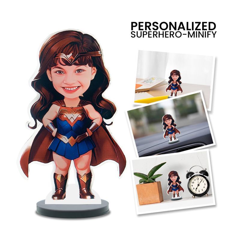 Superhero minify Wonder kid