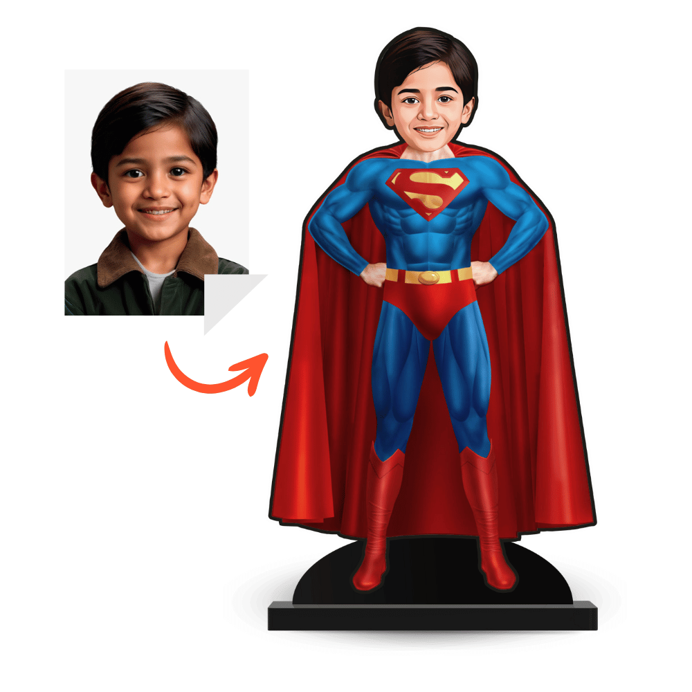 Personalised Superhero Minify Superman