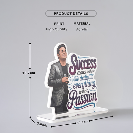 A.R. Rahman Motivational Table Top Decor