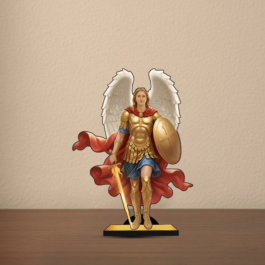 Michael the Archangel 2D Miniature statue