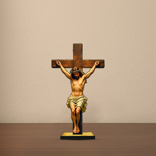Jesus Christ Crucifix 2D Miniature