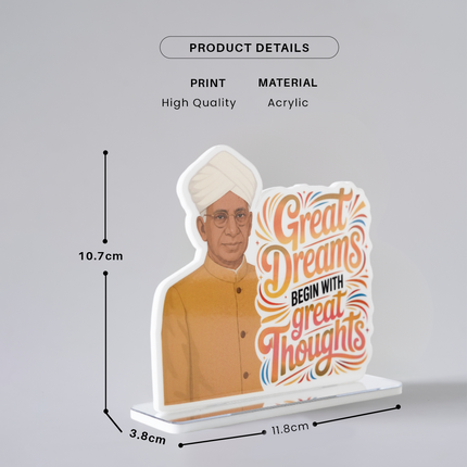 Dr. S. Radhakrishnan Motivational Table Top Decor