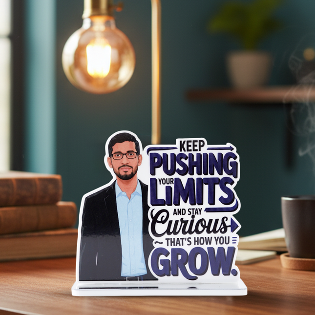 Sundar Pichai Motivational Table Top Decor