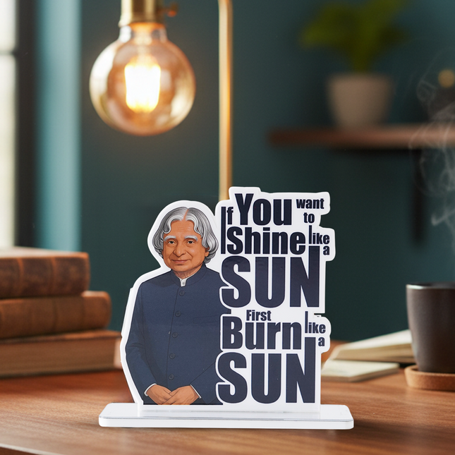A.P.J. Abdul Kalam Motivational Table Top Decor