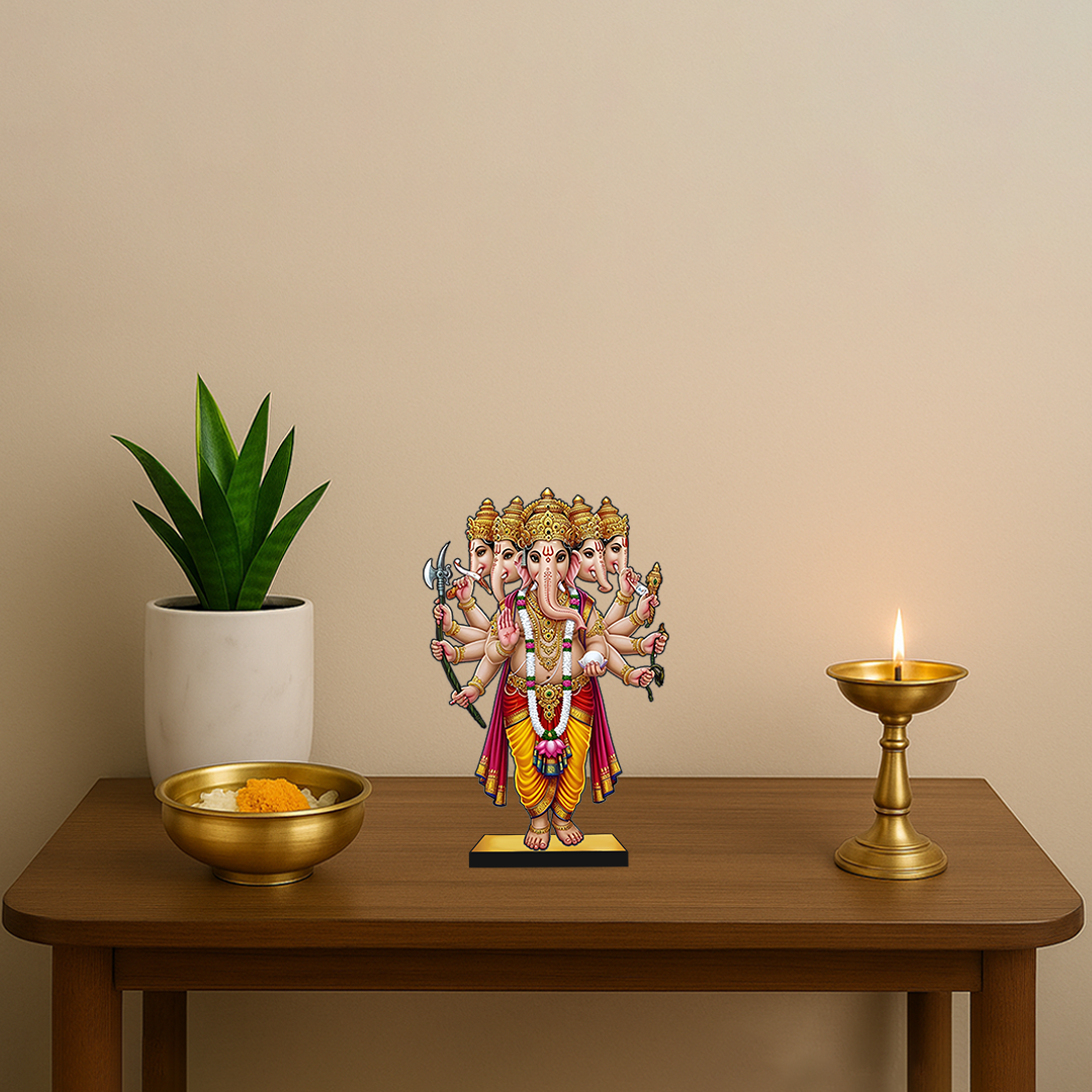 Panchamukhi Ganesh 2D Miniature
