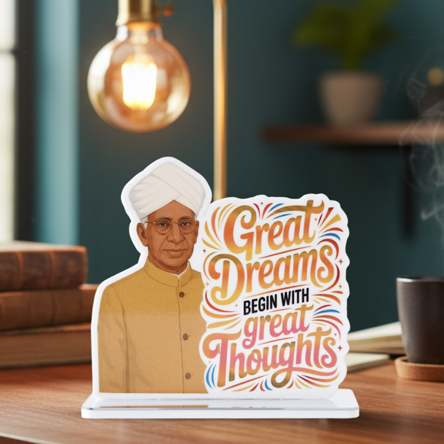 Dr. S. Radhakrishnan Motivational Table Top Decor