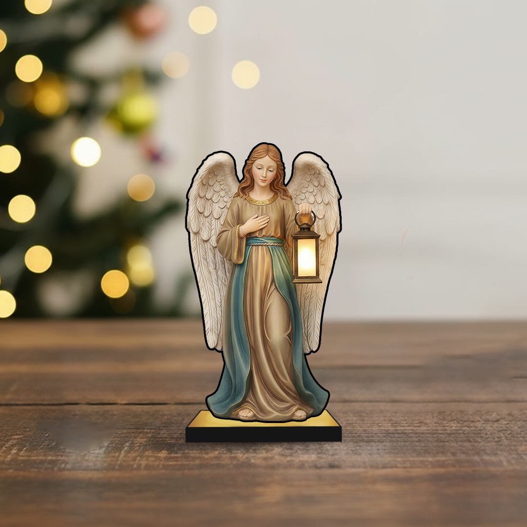 Holy Light Angel - 2D Christmas Miniature Decor