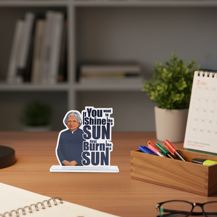 A.P.J. Abdul Kalam Motivational Table Top Decor