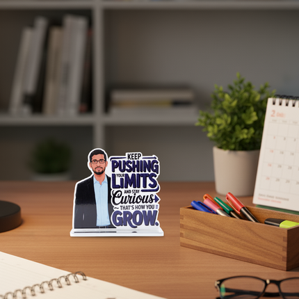 Sundar Pichai Motivational Table Top Decor
