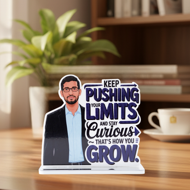 Sundar Pichai Motivational Table Top Decor