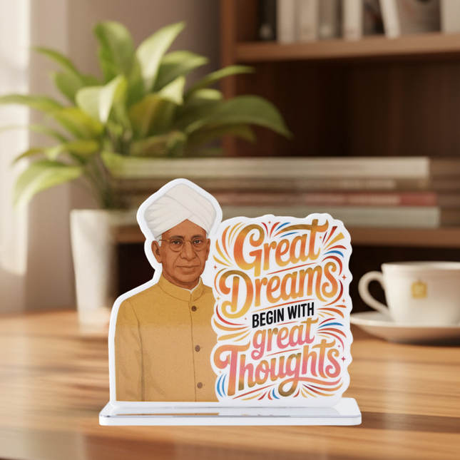 Dr. S. Radhakrishnan Motivational Table Top Decor