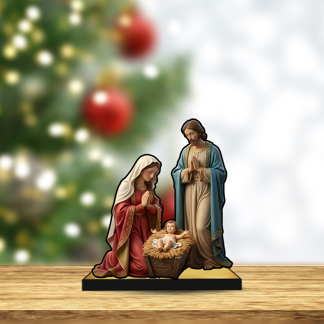 Holy Family – Christmas Nativity 2D Miniature
