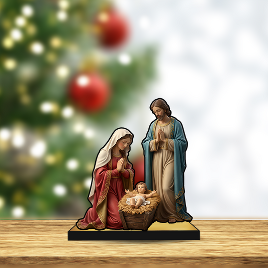 Holy Family – Christmas Nativity 2D Miniature