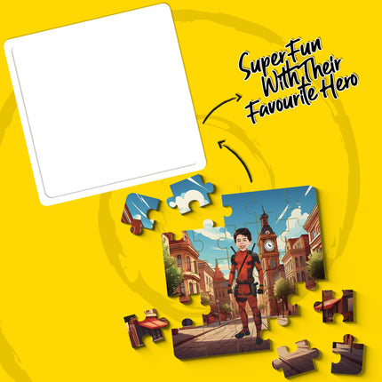 Deadpool Superhero Puzzle