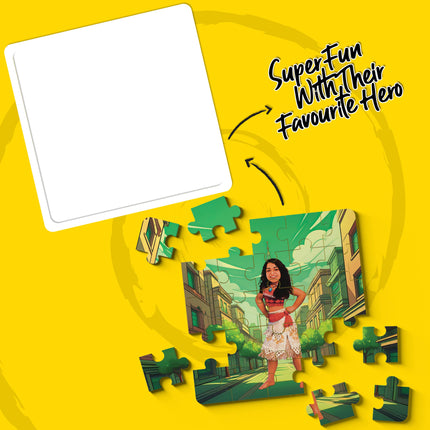 Moana Superhero Puzzle