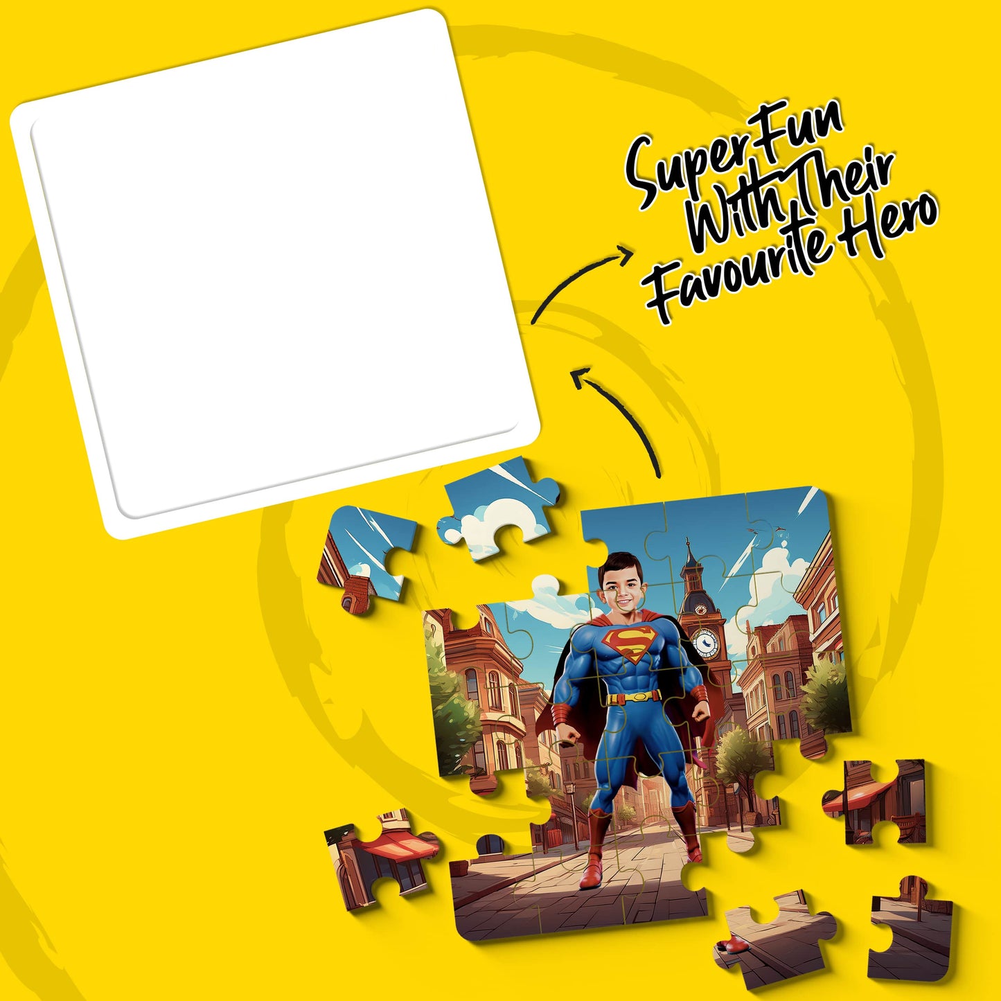 Superman Superhero Puzzle