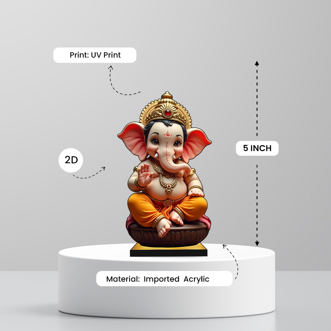 Little Ganesh 2D Miniature