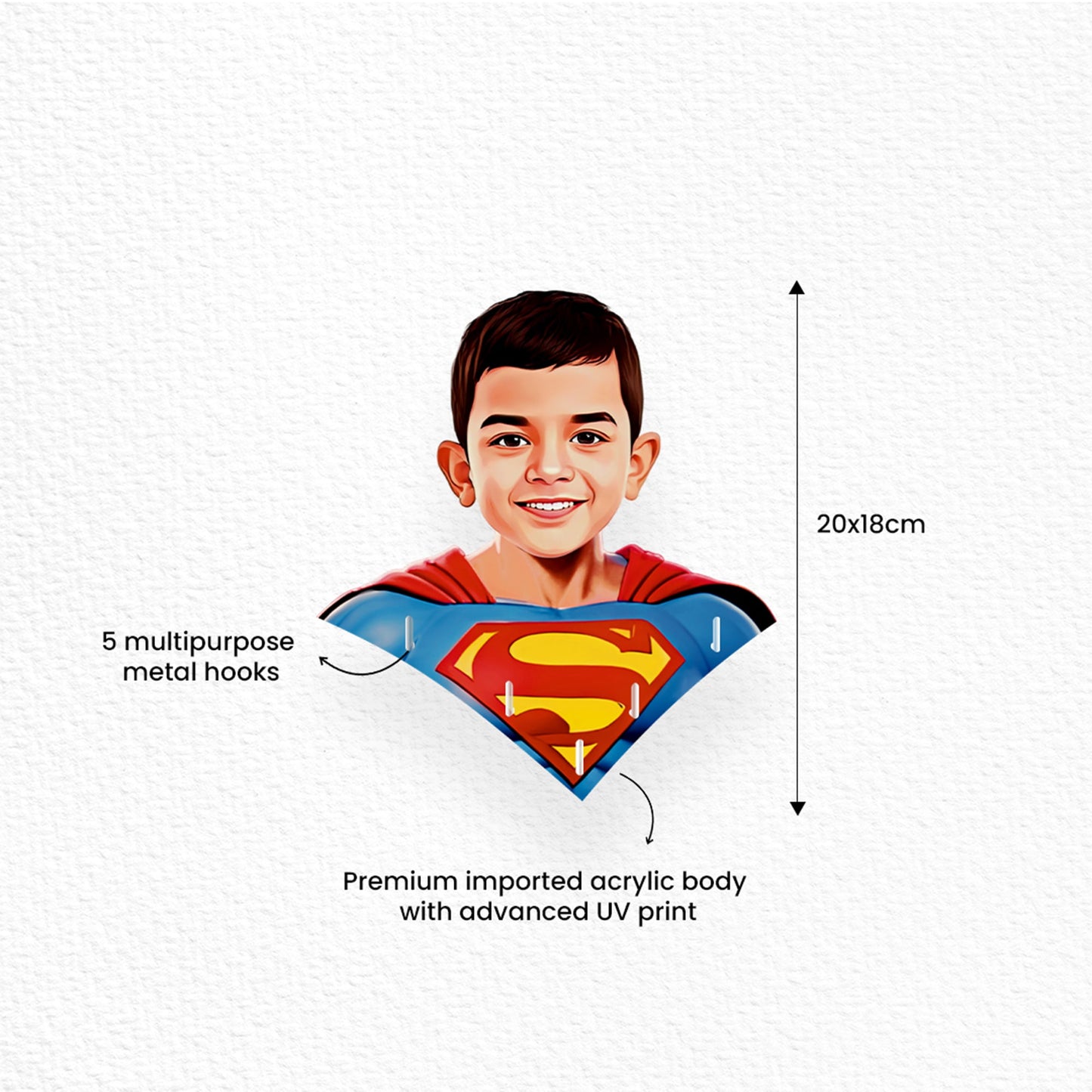 Superman SuperHero- Wall Hanger!