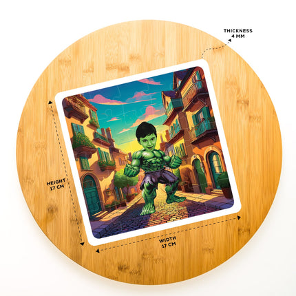 Hulk Superhero Puzzle