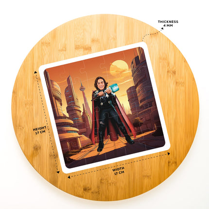 Thor Superhero Puzzle