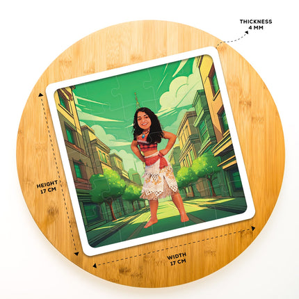 Moana Superhero Puzzle