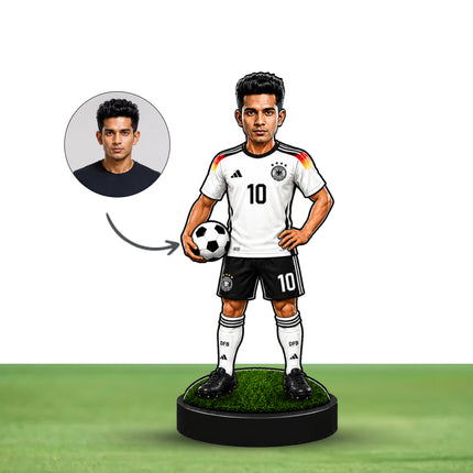 Personalized Germany Football 2D Miniature