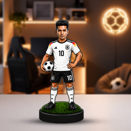 Personalized Germany Football 2D Miniature