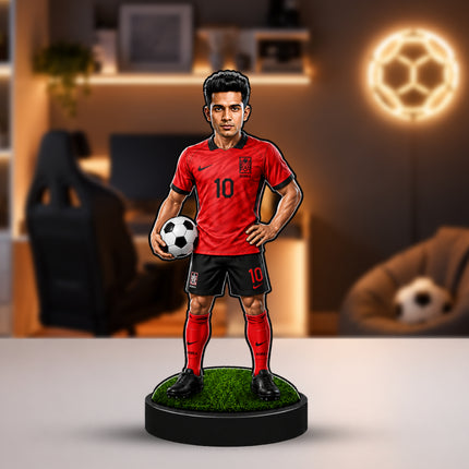 Personalized South Korea Football 2D Miniature