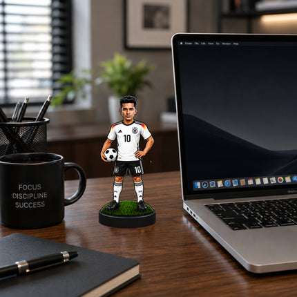 Personalized Germany Football 2D Miniature