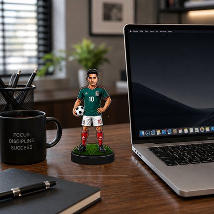 Personalized Mexico Football 2D Miniature