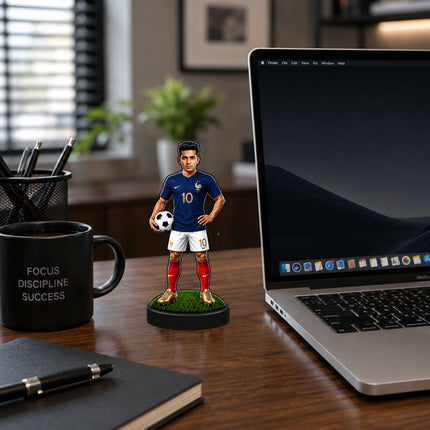 Personalized France Football 2D Miniature