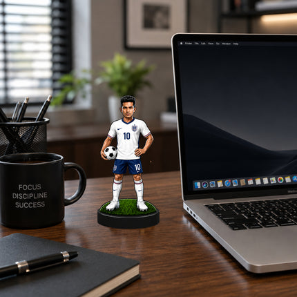 Personalized England Football 2D Miniature
