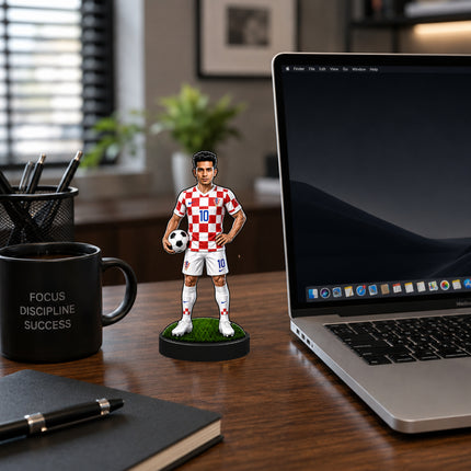 Personalized Croatia Football 2D Miniature