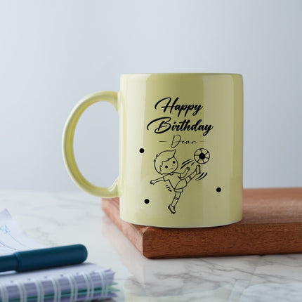 Happy Birthday Printed Ceramic Mug for Kids