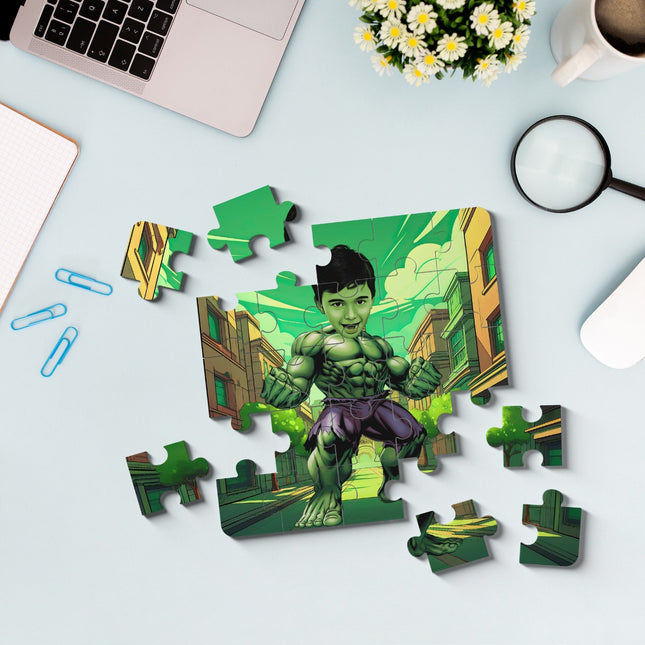 Hulk Superhero Puzzle