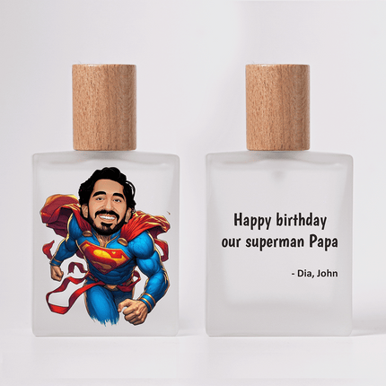 Heroic Personalized Bottle & Perfume For Men