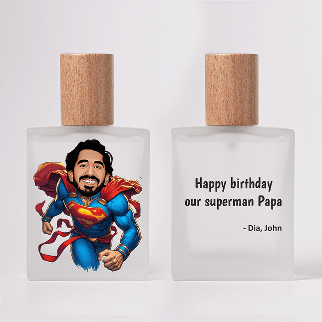 Heroic Personalized Bottle & Perfume For Men