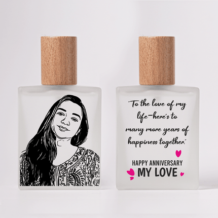Timeless Face Personalized Bottle & Perfume For Woman